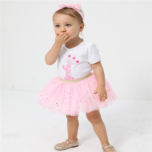 Fashion kids Breathable Mini Print Tutu Skirt Dress Princess Star Glitter Dance Sequined for Toddlers Parties Ballet Sequined