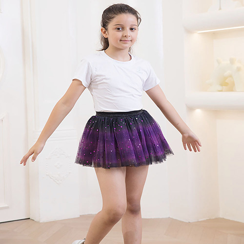 Young Girl Stars Tutu Baby Girls Sequin Tutu Skirt for Party Boutique